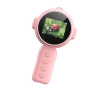 Microscopio digital con pantalla a color de 2 pulgadas, aumento de 500x, lupa portátil de mano con luces LED para niños