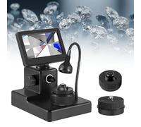 Microscopio digital con pantalla LCD de 4.3 pulgadas, aumento de 50-1000x, para visualización de inscripciones de joyas y análisis biológico
