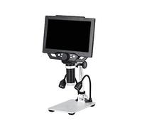 Microscopio Digital con Pantalla LCD de Microscopio Portátil USB para Reparación Electrónica y Uso Escolar Compatible con Operativos de Ordenador Definición de Usar y Configurar