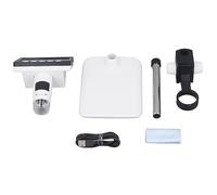 Microscopio digital de 1000x, grabación de imágenes fijas en streaming, microscopio electrónico digital, micromovimiento preciso, grueso, 8 LED ajustables para inspección USB