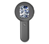 Microscopio digital de mano con pantalla LCD de 2 pulgadas, luz LED ajustable para inspección de monedas, análisis de joyas, microscopio inalámbrico para uso en interiores y exteriores