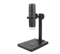 Microscopio digital digital profesional con zoom 1000X, WiFi, HD, para niños, 8 LED, para teléfono celular, PC, herramientas de soldadura de monedas (MS5 WiFi)