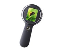Microscopio digital educativo para niños, de alta resolución, 200 MP, dispositivo recargable para descubrimiento científico, portátil, herramienta educativa, microscopio