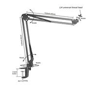 Microscopio Digital FHD de 51MP, 1080P, 150X, Lente de Montaje en C, USB, microscopio Industrial electrónico, cámara for Soldadura de reparación de teléfonos Claro y Suave(Stand Only)