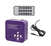 Microscopio Digital Full HD de 51MP, 1080P, Lente de Montaje en C 180X, USB, cámara de vídeo electrónica Industrial for reparación de teléfonos Claro y Suave(51MP Camera)