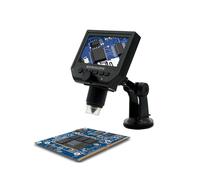 Microscopio Digital HD Portátil de 600X y 3,6 MP con Pantalla LCD de 4,3", Endoscopio para Reparación de Teléfonos Móviles, Lupa y Cámara.