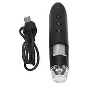 Microscopio Digital Inalámbrico, Aumento de 800X, Microscopios de Mano Portátiles WiFi con Soporte Ajustable, Cámara de Microscopio USB HD para Cuero Cabelludo, Cabello y Piel