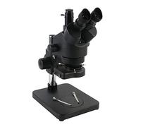 Microscopio Digital, Microscopio Industrial, ampliación estéreo trinocular Zoom Continuo 7X - 45x for el teléfono de Laboratorio PCB Soldadura reparación