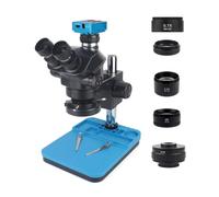 Microscopio Digital, Microscopio Trinocular Estéreo Focal, 1080P, 48MP, 2K, 4K, USB, Cámara De Vídeo VGA, 50X, 100X, Conjunto For Reparación PCB Soldadura Teléfono(48MP 4K 2K USB HDMI)