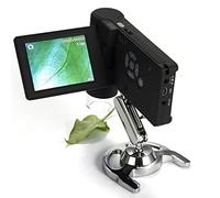 Microscopio digital móvil 500X de 3 pulgadas LCD de 5 MP plegable USB batería de litio 8 LED PC lupa herramientas de cámara