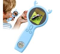 Microscopio Digital para - Juguete Científico Educativo ABS 19 Cm | Mini Microscopio Portátil Inteligente De Alta Definición | Utilizado para Estudiantes de Primaria Y Exploración Al Aire Libre