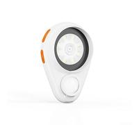 Microscopio digital para niños con pantalla IPS de 2 pulgadas y zoom de 500 x, práctico microscopio de bolsillo con batería para biología y jardín (blanco)