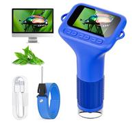 Microscopio Digital para niños, SKYBASIC, minicámara con Zoom de 1000x y Pantalla de 2 Pulgadas, cumpleaños para niños de 6, 7, 8, 9, 10, 11 y 12 años.