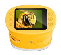 Microscopio Digital Portáti, Temodu Niños con Pantalla IPS de 2.0'', Mini Microscopios Digitales Portátiles Recargables, con 8 Luces LED, Regalo para Cumpleaños Navidad/Cumpleaños/Año Nuevo