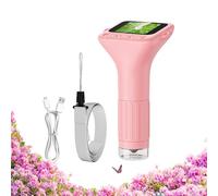 Microscopio Digital Portátil - Compacto Portátil De 6,69 Pulgadas | Mini Microscopio De Mano con Aumento De 1000X, 1080P HD con Pantalla LED, Niños, Ciencia, Aprendizaje De Aventuras Al