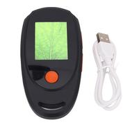 Microscopio Digital portátil, con Pantalla de Color HD de 2 Pulgadas de 2 Pulgadas 500X Aumento 8 Luces LED Ajustables para niños Experimentos científicos y exploración de la