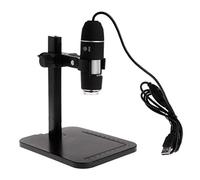 Microscopio digital portátil de 1600 x USB, 8 LED, microscopio, endoscopio, cámara, lupa con soporte para soldar