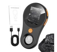Microscopio digital portátil de mano | Lupa para plantas, lupa de bolsillo para reparación de relojes minerales, pantalla IPS de aumento de 500X