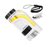 Microscopio Digital portátil - Digiscopio Compacto para niños 50x-300x con luz LED, Herramienta científica Stem portátil | Microscopio Educativo para Aula, exploración al Aire, Regalo para niños