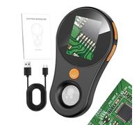 Microscopio Digital Portátil,Lupa de aumento para | Aumento 500X con iluminación LED para identificación de joyas y circuitos impresos