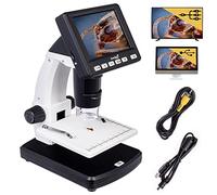 Microscopio Digital Portátil USB Levenhuk DTX 500 LCD (20-500x) con Pantalla LCD