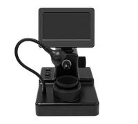 Microscopio digital, probador de diamantes profesional 50-1000X con luz de relleno LED multiángulo for joyeros con visor de faja de inscripción láser de diamante