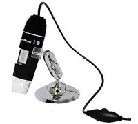 Microscopio Digital Reflecta 66142 200x LED USB 2.0 Negro