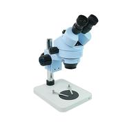 Microscopio Digital, Scopio Estéreo Trinocular HD 7X-45X con Lámpara LED For De Reparación Teléfonos Móviles