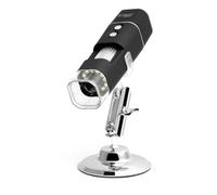Microscopio Digital Technaxx TX-158 1000x LED Wi-Fi Negro/Plata