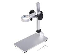 Microscopio digital USB multifuncional de aleación de aluminio para elevar la etapa de descenso hacia arriba y abajo, soporte de mesa USB para microscopio digital
