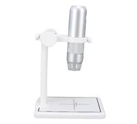 Microscopio Digital WiFi, MS4 Microscopio Digital de Mano Inalámbrico Portátil 50X a 1000X USB WiFi Microscopio con Soporte, Compatible para iOS, para Teléfono Android
