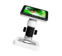 Microscopio Discovery para niños, pantalla de resaltado, cámara 720P, modos triplicados y batería recargable para juego educativo