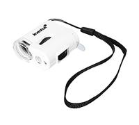 Microscopio Educativo de Bolsillo Levenhuk Zeno Cash ZC2 60x, con Iluminación LED y UV, para Niños, Estudiantes y Uso Profesional, Compatible con iPhone y Android