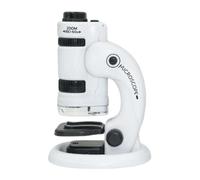 Microscopio Educativo De Juguete Con Aumento Ajustable De 60x a 180x Soporte Extraíble Diseño Seguro Instrumento Para Exteriores