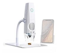 Microscopio electrónico HUIOP 2MP 1080P WiFi Microscopio Electrónico USB Móviles Computadoras Conexión Microscopio Foto Video Toma Microscopio Electrónica Portátil con 8 Luces LED Puerto Pliabl