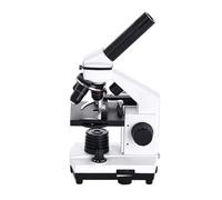 Microscopio Electronico, Luz LED Matal del Microscopio Monocular Educativo Estudiante Biológico 640X