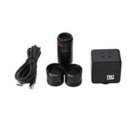 Microscopio electrónico USB 0.5X/1X con adaptador de 30 y 30.5 mm para captura biológica imágenes de alta resolución, video de 30 FPS