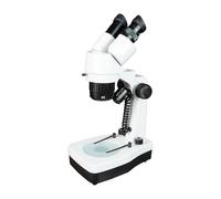 Microscopio Estéreo Binocular Montado hacia Adelante 20-80x con Fuente De Luz LED Dual For Reparación Placa Circuito PCB Soldada NíTido Y Preciso