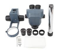 Microscopio estéreo Gearwell, microscopio zoom trinocular 7 50x, WF10x22 Microscopio de ocular con 0.7 Objetivo 5x, microscopio trinocular para el mantenimiento de la inspección