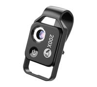 Microscopio LED de brillo ajustable de fácil transporte equipado con filtro CPL 200x mejoras de aumento para una observación clara que reduce el reflejo