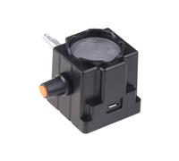 Microscopio LED fuente USB blanco ajustable de luz eléctrica for XSP-01/02/06 microscopía biológica con adaptador corriente Repuestos para microscopios de laboratorio