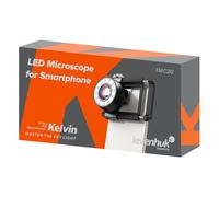 Microscopio led para teléfono inteligente levenhuk kelvin tmc20