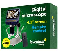 Microscopio levenhuk dtx rc1 con mando a distancia