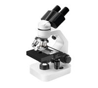 Microscopio Microscopio binocular compuesto 40X-2000X HD, metálico for laboratorio biológico, kit educativo for observación científica, diapositivas LED
