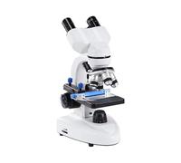 Microscopio Microscopio Binocular Compuesto for Adultos con iluminación LED Dual, Ideal for Laboratorio, hogar y educación. Microscope