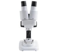 Microscopio, Microscopio Binocular estéreo 20X con LED for Soldadura de PCB, reparación teléfonos móviles, portaobjetos, observación minerales para Estudiantes, Laboratorio Escolar