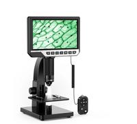 Microscopio Microscopio biológico de doble lente 2000X 7" IPS HD1080P Microscopios digitales for estudio soldadura con control remoto