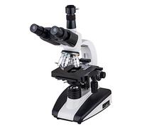 Microscopio Microscopio biológico trinocular XSP300SM Microscopio de enseñanza de Metal con Fuente de luz para la educación de Laboratorio