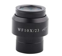 Microscopio Ocular de Campo Amplio, Lente Ocular WF10X/23 30mm | Lente ocular de vidrio óptico, campo de visión de 23 mm, punto ocular para un uso cómodo, compatible con microscopios de 30