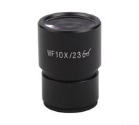 Microscopio ocular WF10X/20 WF20X/10 con interfaz de 30 mm, lente de vidrio óptico con revestimiento FMC, amplio campo de visión, carcasa de metal para un uso duradero (WF10X/23)